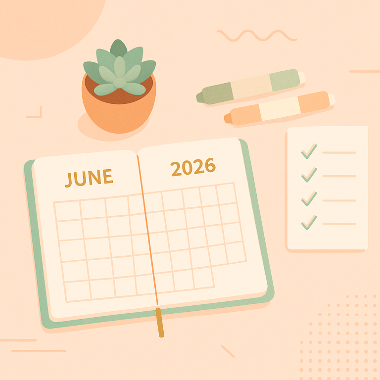 2026 Mid-Year Reset: Free Printable Checklist & Productivity Tips