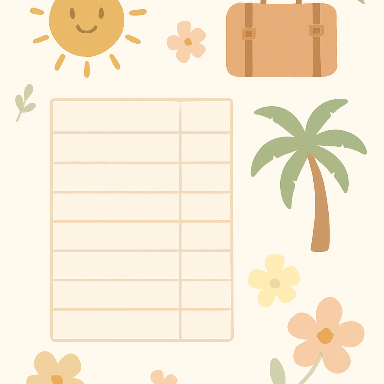 Best Printable Summer Budget Trackers to Save Money in 2026