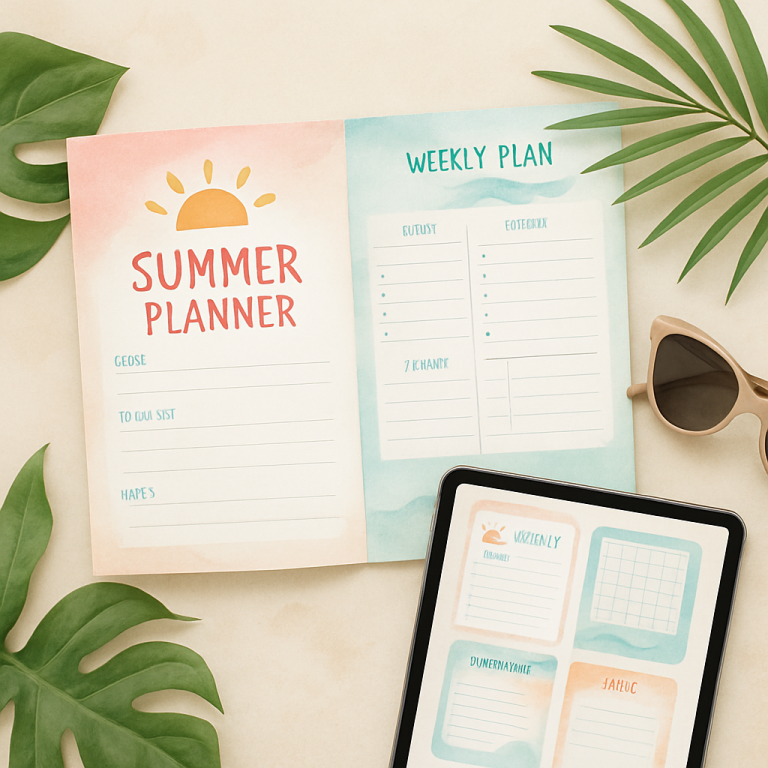 Summer 2026 Printable Planner: Free Templates & Organization Tips